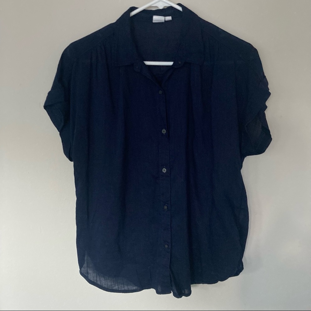 Gap Cuffed Sleeve Top size M - Picture 6 of 8